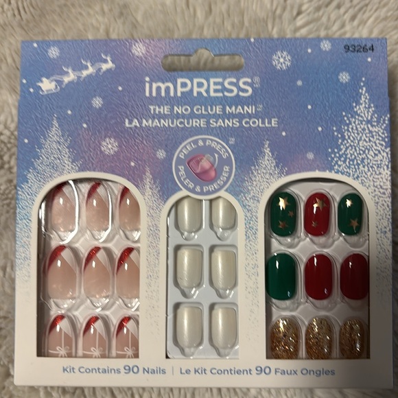 imPRESS nails (holiday) - 3 packs (2 sets f 30 nails, 1 set of 90 nails) - Picture 4 of 4
